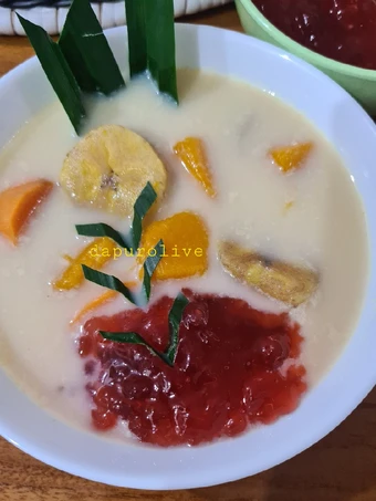 Cara Sederhana Membuat Resep  Kolak Fiber Creme Bubur Mutiara yang Lezat Sekali, Lezat Sekali