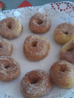Una foto de Roscos de naranja Thermomix