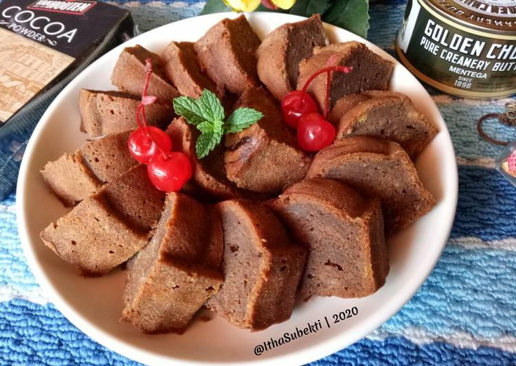 Resep 113. Banana Chocolate Cake yang Lezat