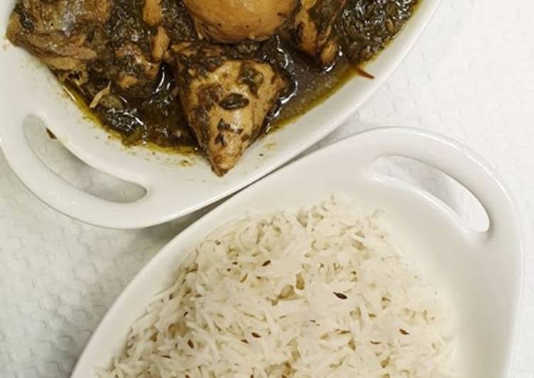 Recipe of Award-winning Palak Chicken