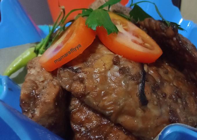 Standar Resep gampang membuat Tahu Tempe Bacem  menggugah selera