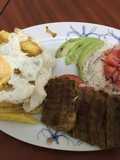 Churrasco de res a la plancha