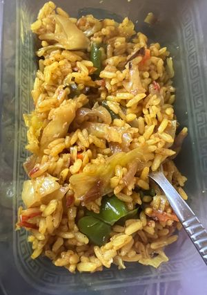 A picture of Veggie fried rice #2.