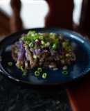 手撕茄子（五辛素）