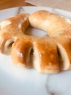 Una foto de Roscones de guayaba