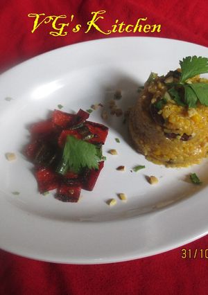 A picture of COUSCOUS SALAD.