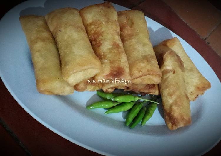 Resep Lumpia Sayur Ngumpet 😅 Anti Gagal