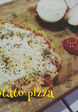 Foto resep 06. Potato pizza