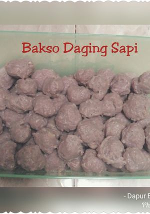 Foto resep Bakso Daging Sapi