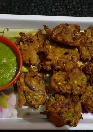 A picture of Gobhi ke pakode.