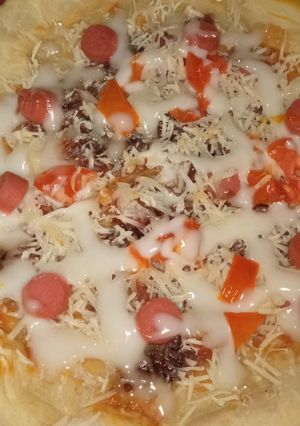 Foto resep Pizza sederhana ala MomMeika