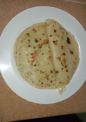 A picture of "Traditional pancake" #newauthorchallenge.
