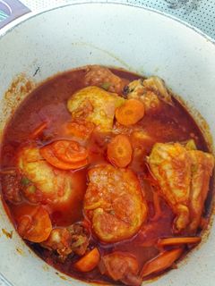 عکسی از دستور خورشت مرغ