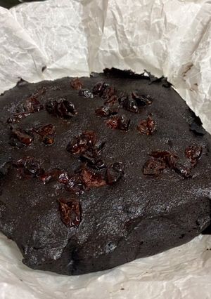 氣炸鍋_蔓越莓布朗尼 的食譜成品照片