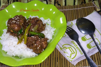 Resep Rice Bowl Ayam Mentega Saos Tiram yang Enak Banget