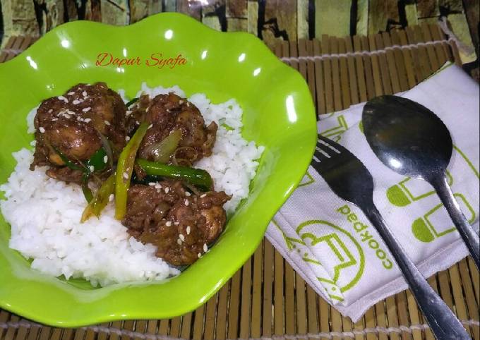Langkah Mudah untuk Membuat Rice Bowl Ayam Mentega Saos Tiram, Bisa Manjain Lidah