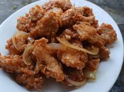 Gambar karage saus madu