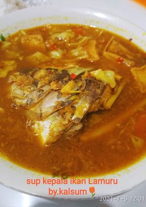 Foto resep Sup kepala ikan Lamuru