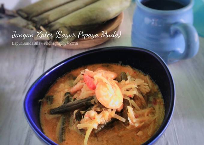 Resep Jangan Kates Sayur Pepaya Muda Oleh Dika Noveri Cookpad