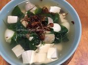 Gambar sop bayem