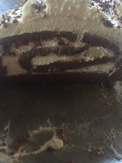 Una foto de Arrollado de papa y chocolate una delicia