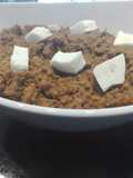 Refried Black Beans with Chorizo