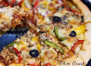 Gambar Pizza Ayam (Homemade)