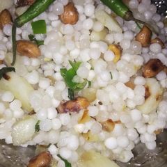 A picture of Falhari sabudana khichdi.