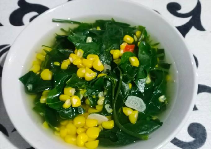 Resep Sayur Bening Katuk Jagung Oleh Widjie Astuti Cookpad