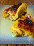 Pollo crujiente confitado en leche (de los Hermanos Torres)