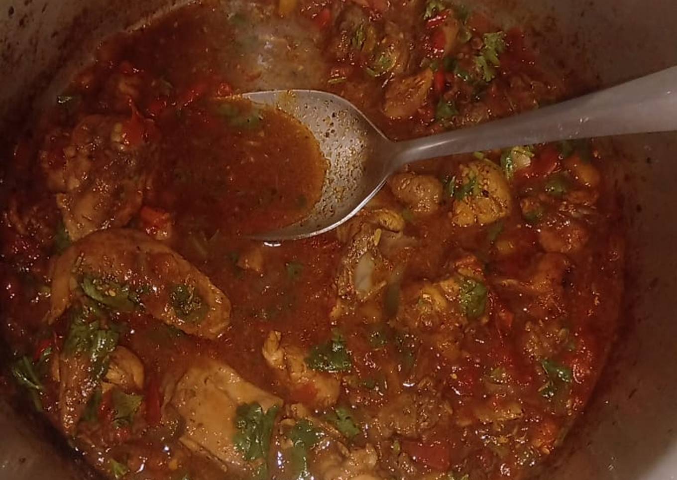 Stir fry chicken
