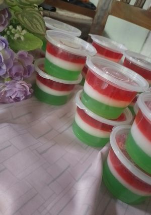 Foto resep Puding semangka 🍉