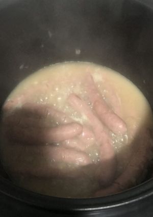 Una foto de Salchichas al vino Robot be pro chef