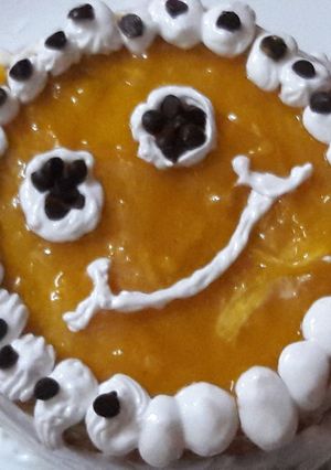 आम केक (Aam cake recipe in Hindi) रेसिपी मुख्य फोटो