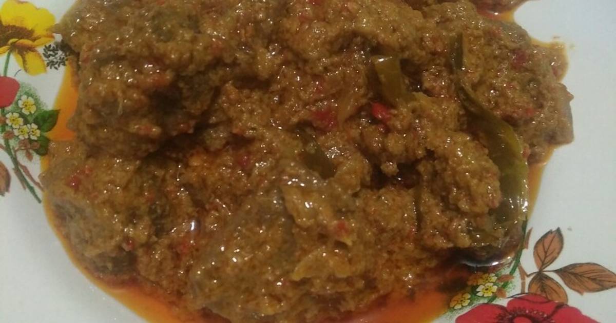 435 resep  rendang  padang  asli enak  dan sederhana Cookpad