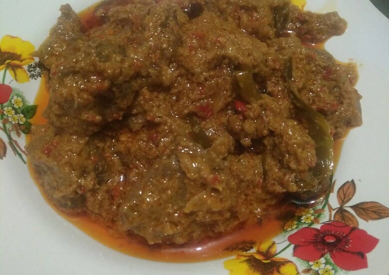 Resep rendang payakumbuh original