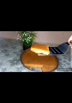صورة لوصفة بسبوسة المحلات مظبوطه جداً