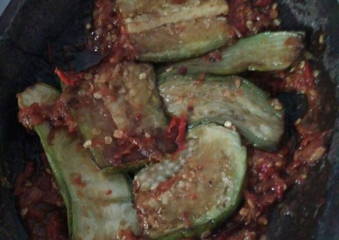 Sambal geprek terong #bikinramadhanberkesan