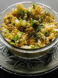 Split Green gram Salad (Kosambari)