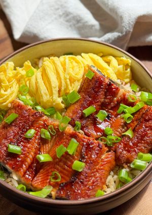 A picture of Unagi Rice.