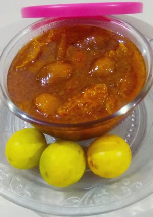 લીંબુ નું ખાટું મીઠું અથાણું (Limbu Khatu Mithu Athanu Recipe In Gujarati) રેસીપી મુખ્ય ફોટો