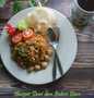 Resep: 256. Nasi Goreng Bakso, Daun Sawi, Cabe Merah Wajib Dicoba