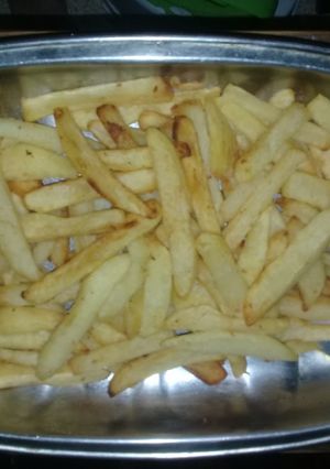 Una foto de Papas fritas