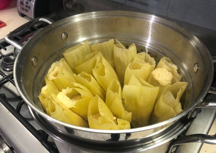 Tamales de elote Salados Sonorenses