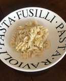 Fusilli a la crema ©