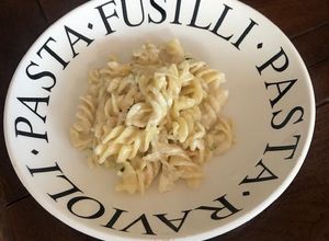 Una foto de Fusilli a la crema ©