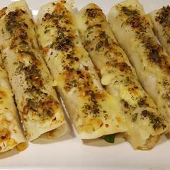 A picture of Chicken & Corn Wraps.