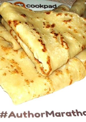 A picture of Cardamon/cinnamon pancakes.