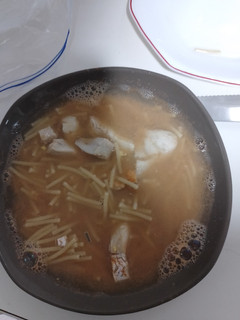 Una foto de Sopa de pescado