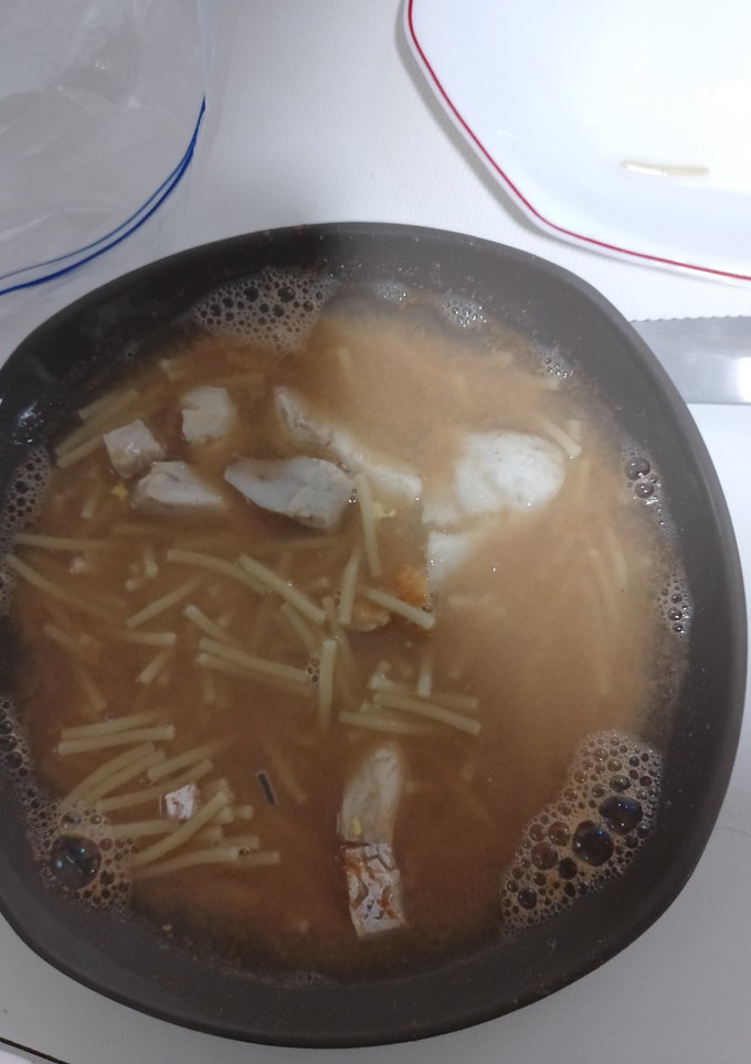 Una foto de Sopa de pescado